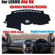 Приборной панели автомобиля крышка правым dashmat pad тире охватывает авто аксессуары для LEXUS старый RX RX400 RX350 RX300 2004-2008