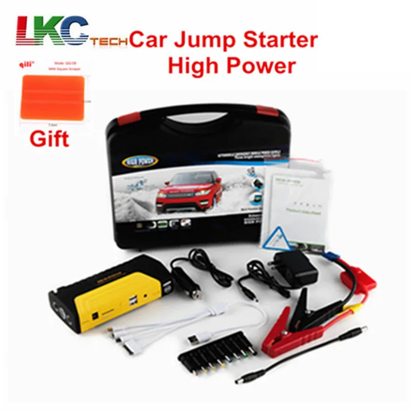 Mini Car Jump Starter Multi-function Emergency for Petrol Car 12V Charger Engine Booster Power Bank