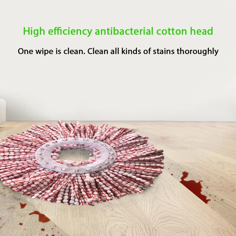 Сменная Вращающаяся головка 360 микрофибра легко вращающаяся Швабра пола Швабра для мытья полов головка для домохозяйки инструменты для уборки дома