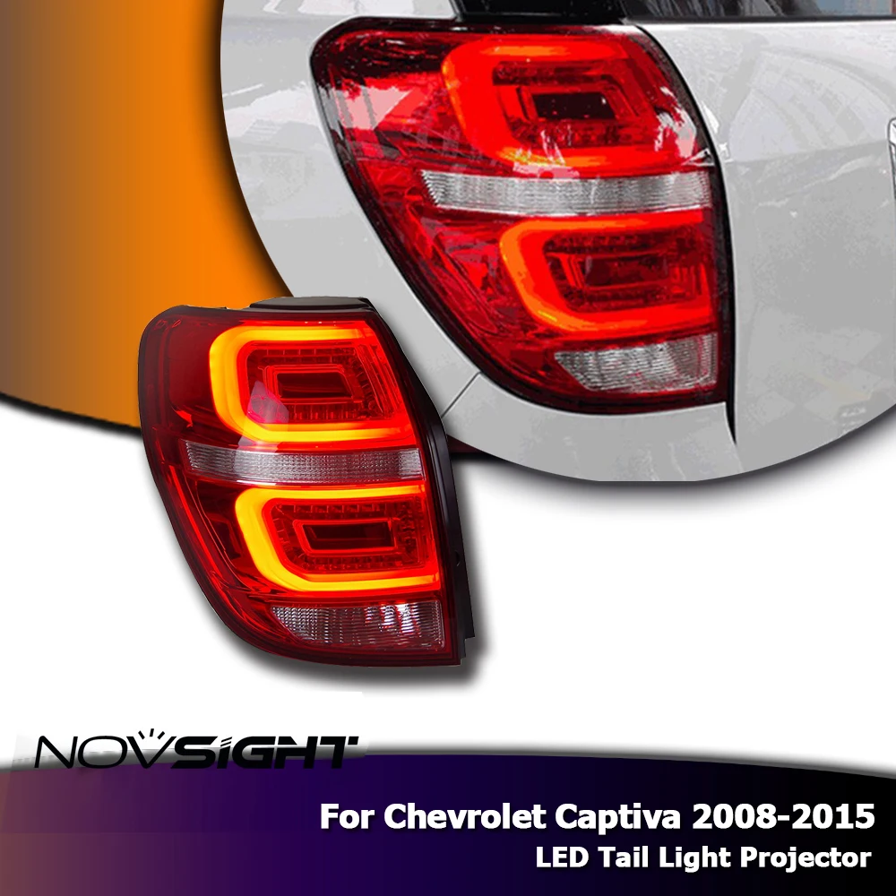 

NOVSIGHT Car LED Headlights Projector DRL Headlamp 4300K 5000K 6000K Tail light Projector Fit For Chevrolet Captiva 2008-2015