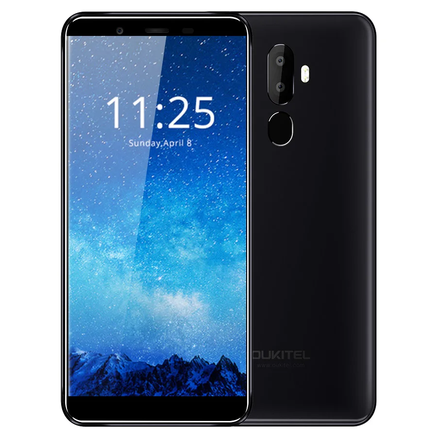 OUKITEL U25 PRO смартфон с 5 дюймовым дисплеем восьмиядерным процессором MT6750T ОЗУ 4 Гб