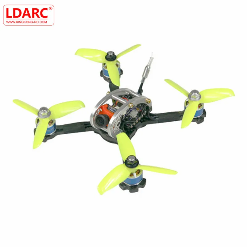KINGKONG/LDARC FPV системы яйцо PRO 138 мм RC гоночный Дрон PNP W/F4 OSD 4 в 1 20A ESC 25 МВт/100 мВт 16CH VTX CCD600 600 ТВЛ NTSC CAM