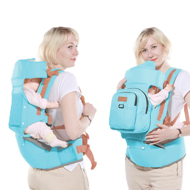 

Single Shoulder Baby Strap Front Back Carry Waist Stool Hold Artifact Sling Porte Bebe Ceinture Hip Seat Fular Portabebe Wrap