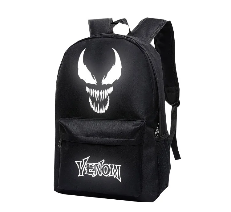 Spider Man venom backpack Men women's Kids Student School Bag travel