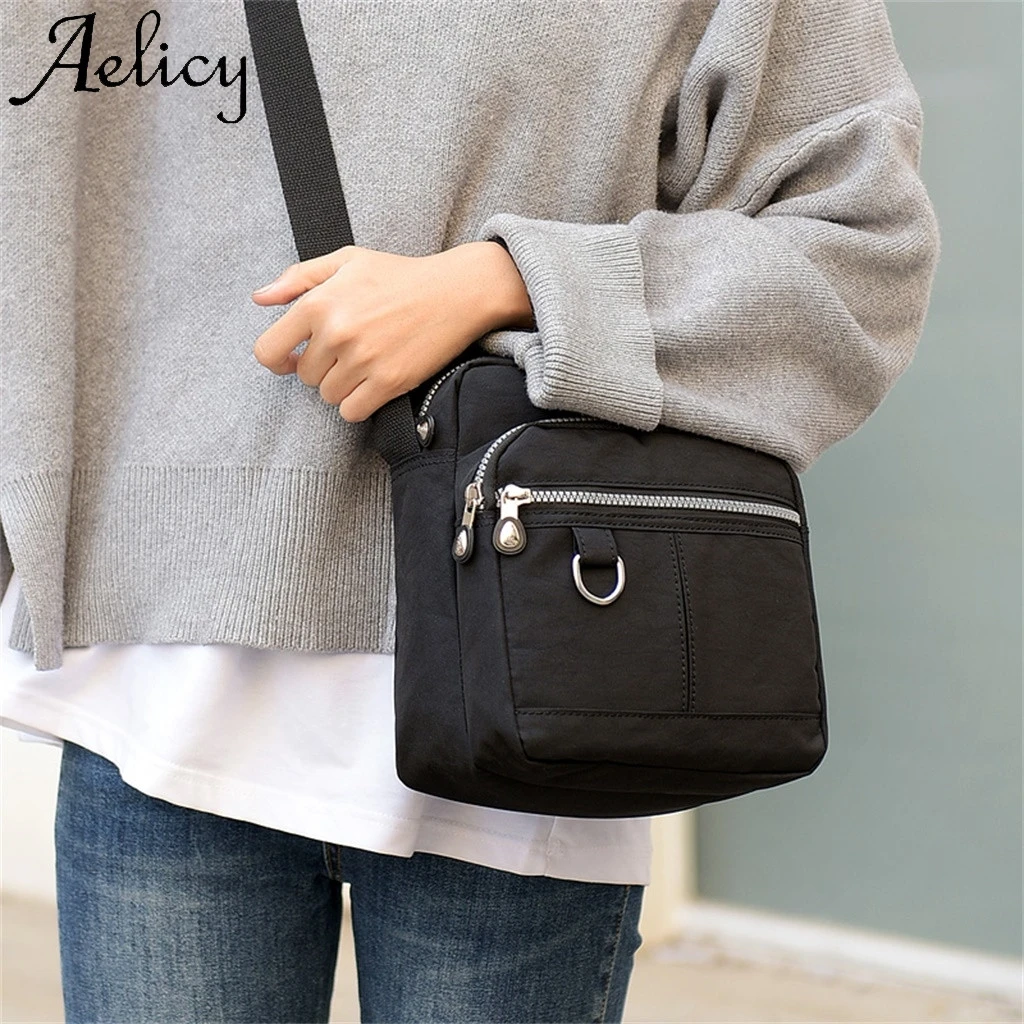 Сумка на плечо Aelicy Женская нейлоновая водонепроницаемая элегантная для