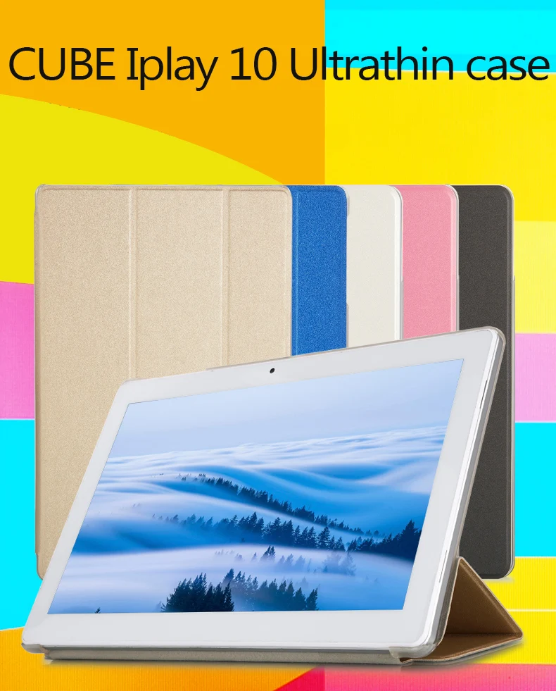 

High quality cube iplay10 Fashion Case For CUBE iPlay 10 Tablet, Flip Stand PU Leather Case For 10.6"