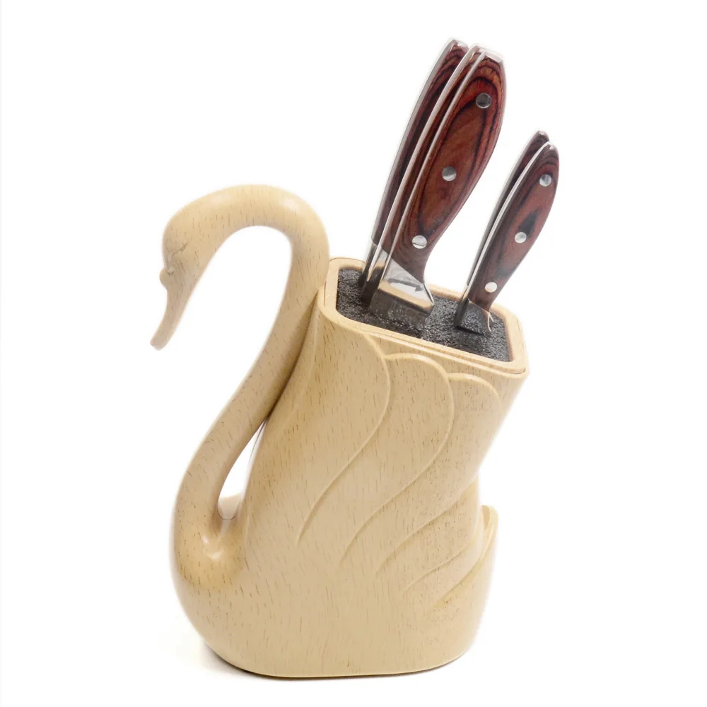 

XYJ Brand Top Quality Kitchen Knife Holder ABS+PP Plastic Knife Block Multifunctional Cooking Knife Set Tools Best Kitchen Gifts