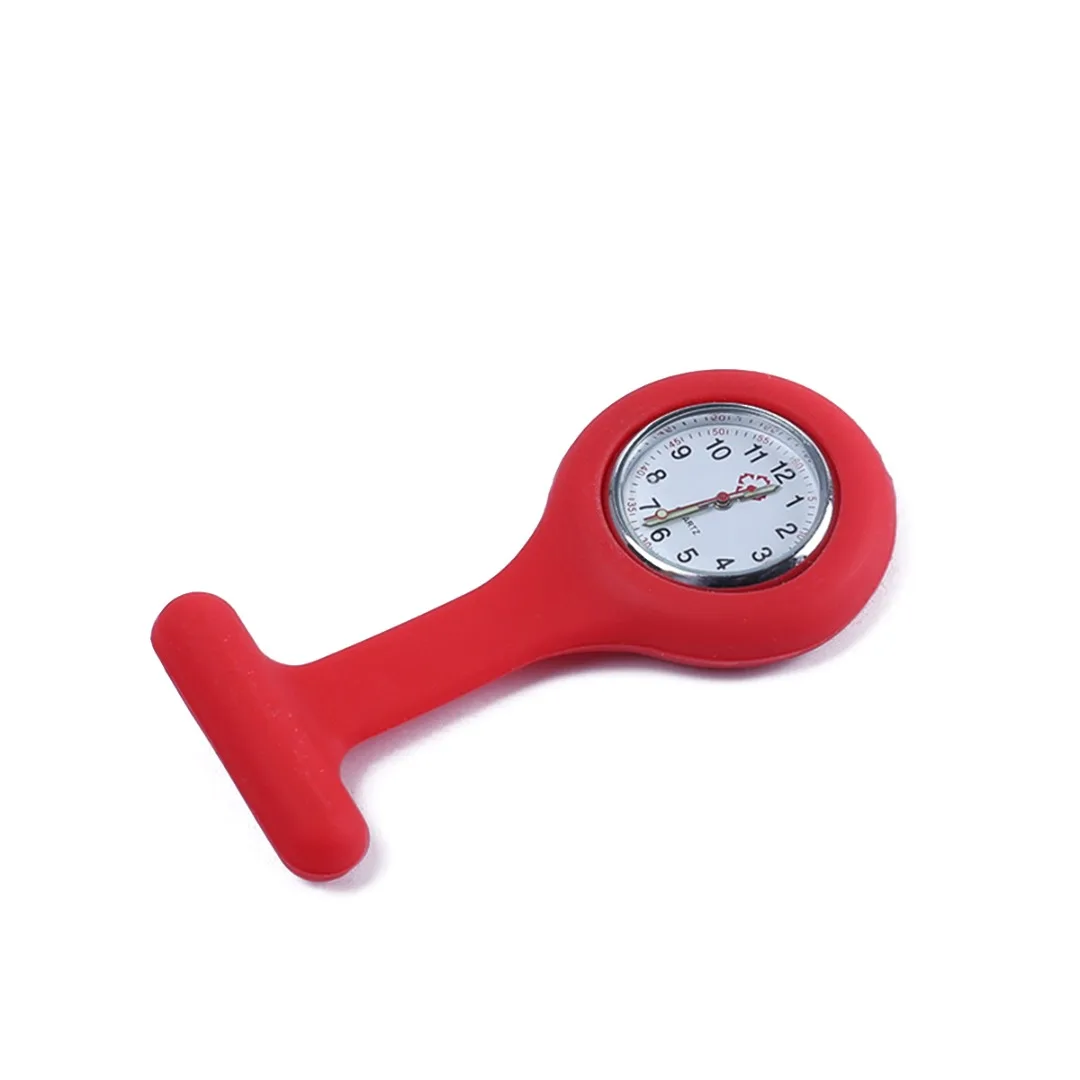 Quartz Fob Nurse Watch 2019 Silicone Brooch Luminous Pocket Watches reloj de bolsillo Doctor Medical Tunic Watch With Battery