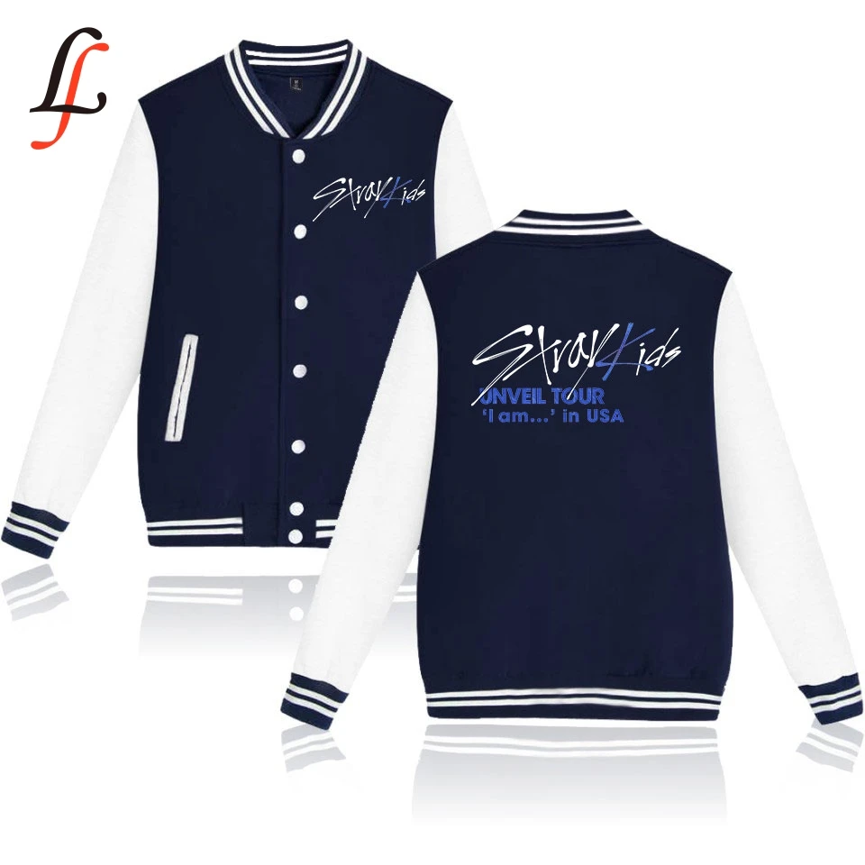 Straykids/Детские толстовки с капюшоном в стиле Харадзюку для женщин и мужчин зимняя