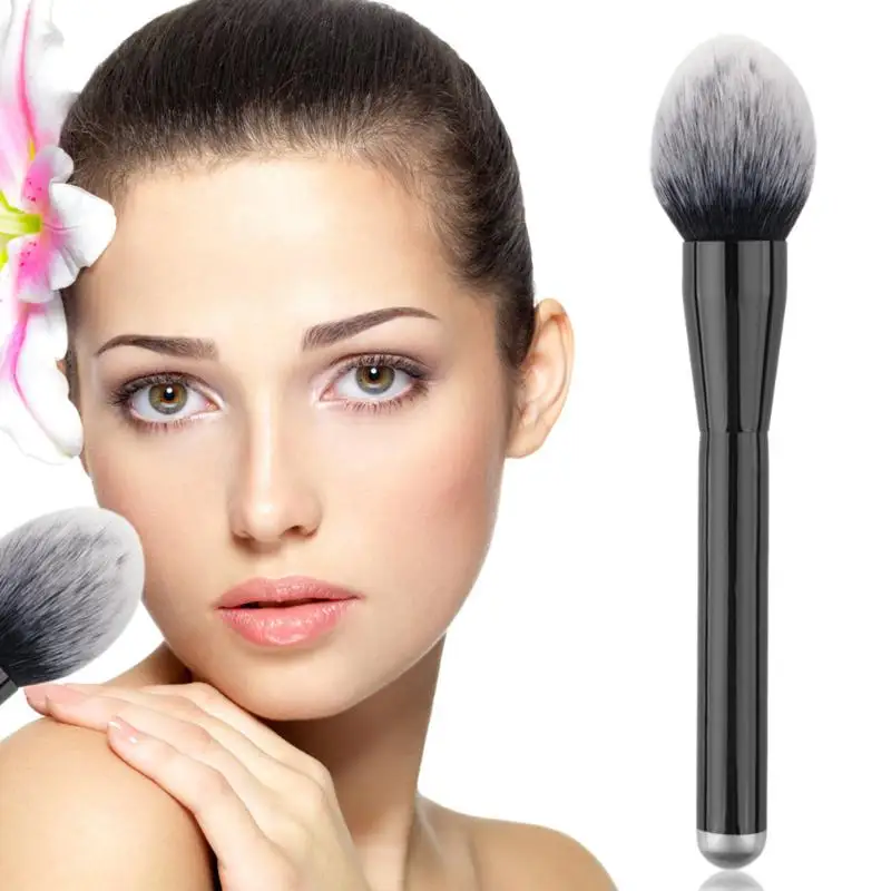 

1pc Makeup Brush Wood Handle Beauty Powder Foundation Blusher Brush Face Cosmetics Makeup Brushes Facial Maquiagem Make Up Tool