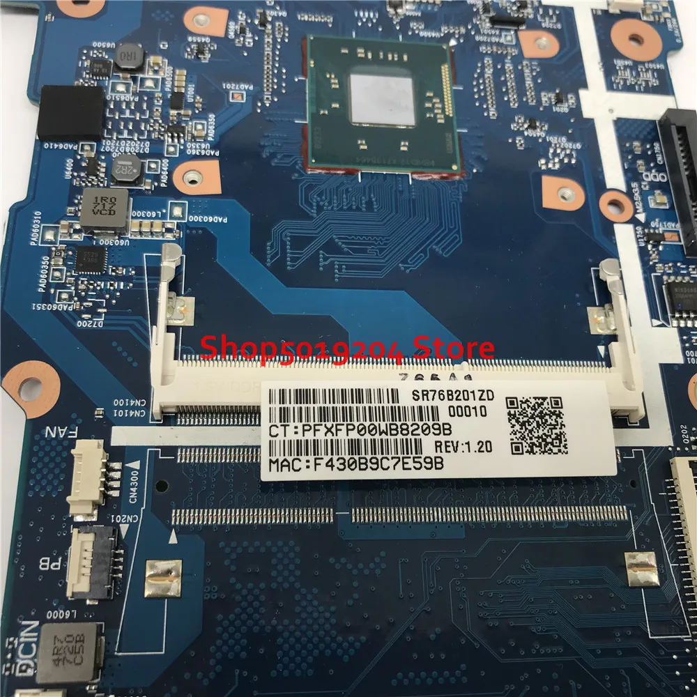 Материнская плата 6050A2853301 MB A02 для ноутбука HP 240 G5 14am 14 AM 245 материнская SR2M8