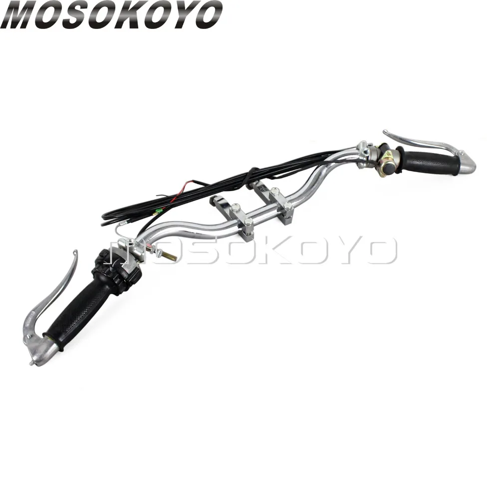 1 компл. Мотоцикл полный руль ручка тормозной кабель рычаг для Zundapp DB DS DBK KS KS750 BMW M72 R12 R66 Днепр Урал Sidecar