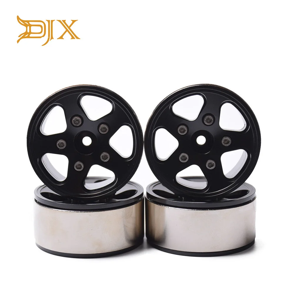4 шт. 1 9 дюйма колесные диски Beadlock 12 мм Шестигранная втулка для 1/10 Axial SCX10 90046 D90 D110