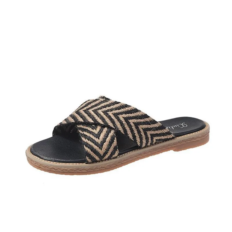 

Slipper Summer Fashion Flower Clip Toe Flip Flops Non-Slip Wedges Beach Slippers Summer Beach Home Slippers