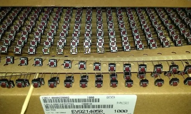 

[ BELLA]Spot Matsushita Original touch switch button switch 2 pin 6 * 6 * 5 long-life high-temperature--200PCS/LOT