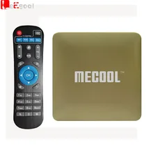 Android TV Box Amlogic S905X Quad Core MECOOL HM8 64 Bit Android 6.0 VP9 Profile Smart Mini PC 4K TV Set Top Box wifi pk X96 pro