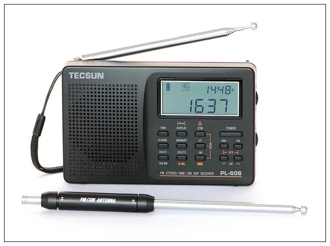 Tecsun PL-606 самой низкой цене! FM стерео AM длинная волна короткая волна радио AM/FM радио портативное радио Tecsun PL-606