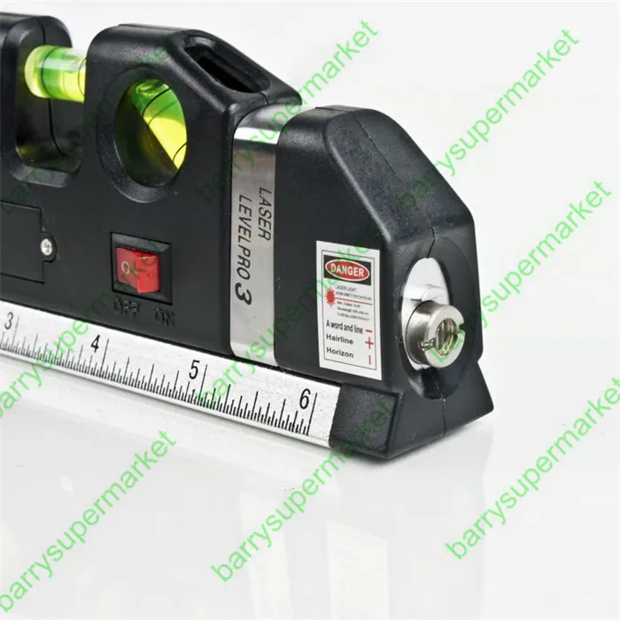 Laser Level Horizon Vertical Measure 8FT Aligner Standard & Metric Rulers Multipurpose Measure Instrument Level Laser Laser Level Horizon Vertical Measure 8FT Aligner Standard & Metric Rulers Multipurpose Measure Instrument Level Laser