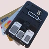 5 in 1 Universal Mini SIM Card Adapter Storage Case Kits For Nano Micro SIM Card Memory Card Holder Reader Case Cover Connector ► Photo 3/6