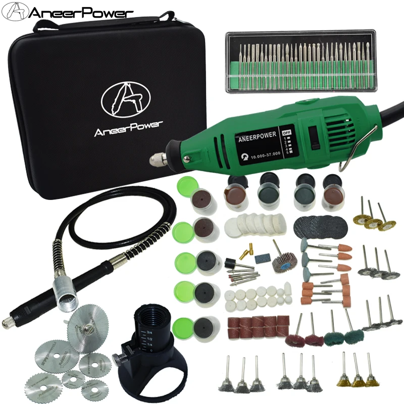 

Electric Drill Dremel Grinder Engraving Power Tools Rotary Mini Tool Set Cordless Drill Accessories Wireless Machine 180W Bit