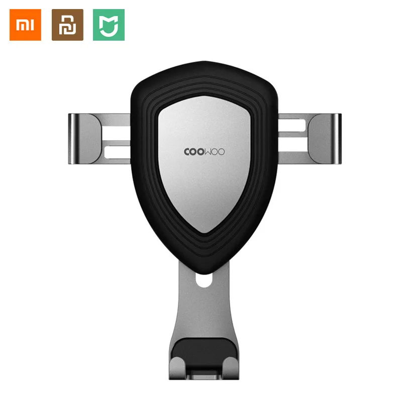 

Xiaomi Mijia COOWOO Smart Car Bracket Clip Mobile Phone Holder Gravity Sensor One-handed Operation for 4.7/5.5 /6 inches Phones