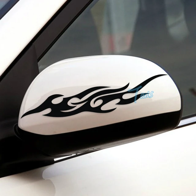 Free Shipping Front or rear bumper and Rear view mirror sticker car