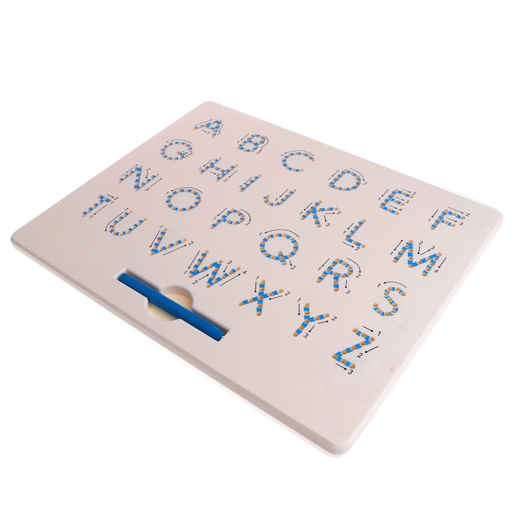 Magnetic Tablet Magnet Alphabet Drawing Board Pad A to Z Learning Educational Toy Kid Children Birthday Gift