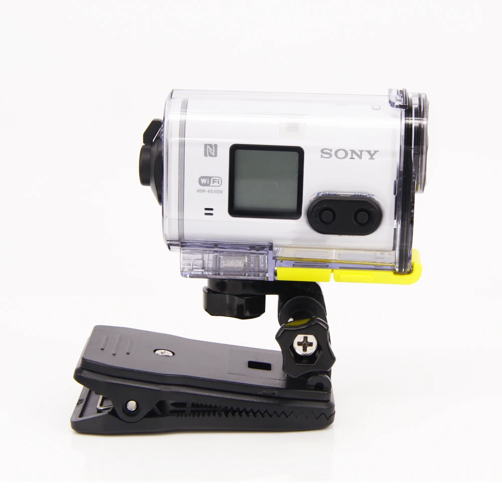 Goedkoop Schoudertas clip Rugzak Mount Klem Voor Sony Action Cam HDR AS20 AS15 AS100V AS30V AZ1 AS200V FDR X1000V aee accessoires