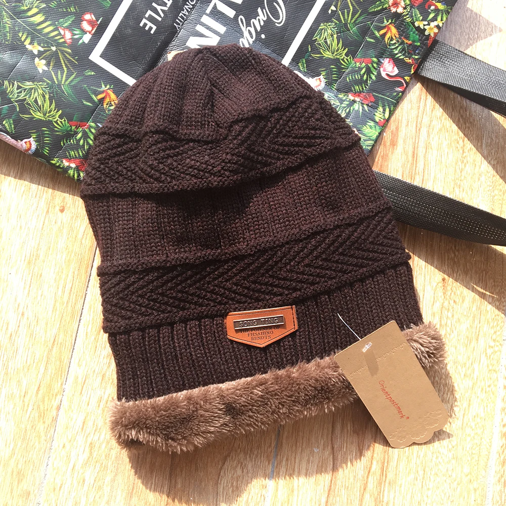 DB-Hat Зимняя женская вязаная шапка, Женская Осенняя Зимняя шерстяная шапка, модная зимняя женская шапка, Балаклава, шапка из двух частей, мужская шапка - Цвет: DB-Hat