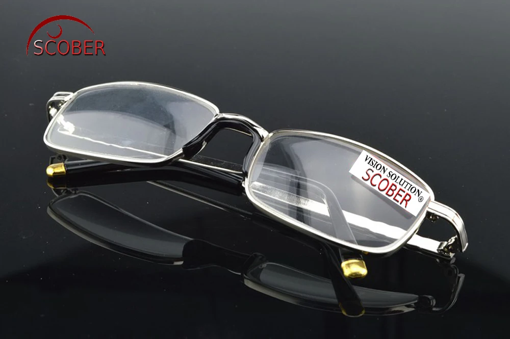 = SCOBER две пары линз с натуральными кристаллами удобные носовые упоры для чтения