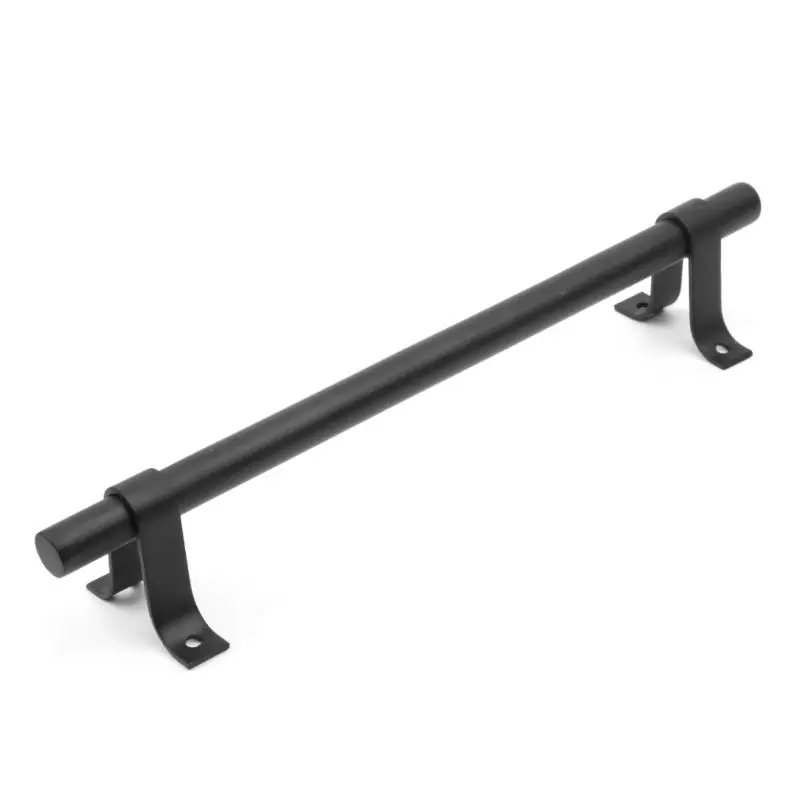 

Black Cast Iron Barn Sliding Door Handle Rustic Gate Puller Furniture Hardware
