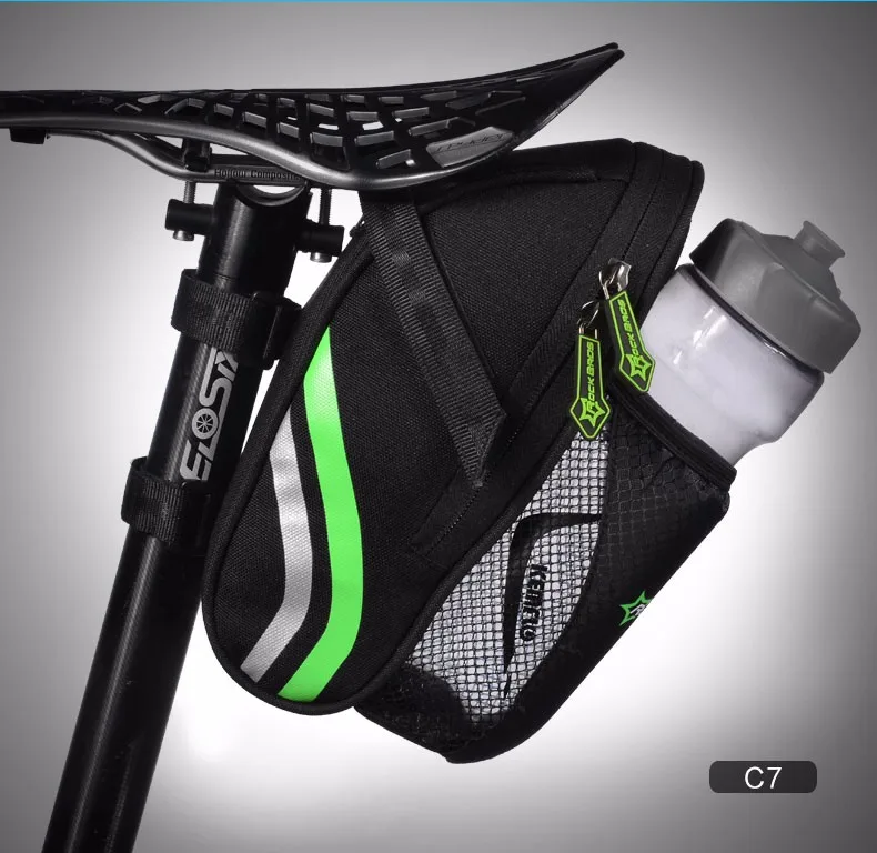 Best ROCKBROS Bicycle Bike Rear Bag Rainproof Nylon Bike Saddle Tube Bag Outdoor Cycling Mountain Bike Back Seat Tail Pouch Package 12 Best ROCKBROS Bicycle Bike Rear Bag Rainproof Nylon Bike Saddle Tube Bag Outdoor Cycling Mountain Bike Back Seat Tail Pouch Package 12