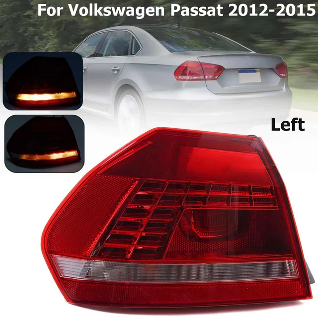 for Volkswagen Passat B7 2012 2013 2014 2015 HalogenTail Brake Light