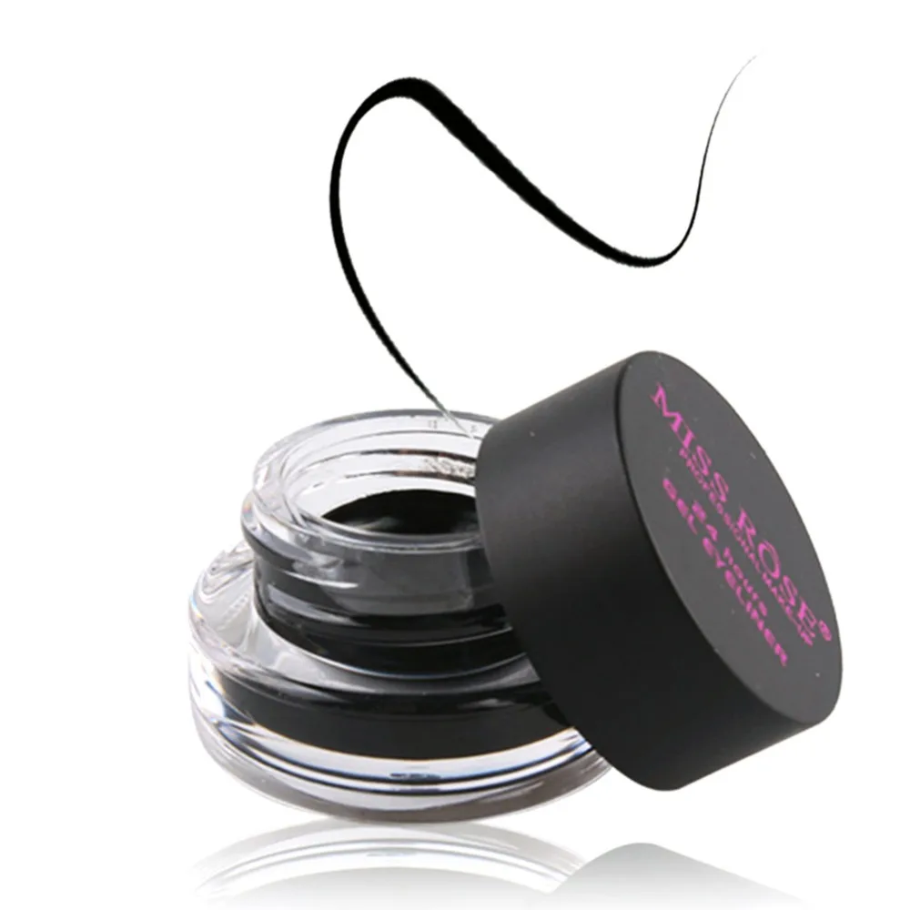 100 new Black Long lasting eyeliner cream 24 hours long lasting drama