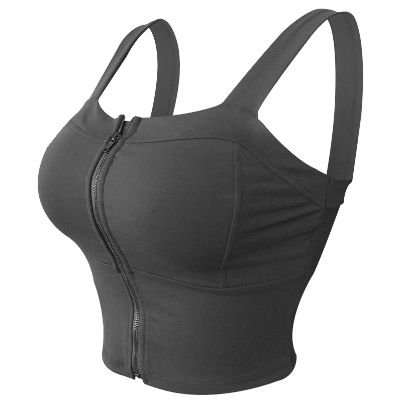 CretKoav-New-Yoga-Vest-Sexy-Women-Sports-Yoga-Bras-Decorative-Zipper-Design-Gym-Sports-Running-Jogger