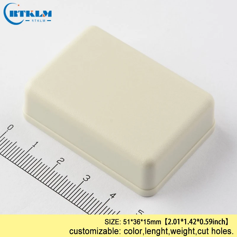 

Plastic enclosure electronic project box small pcd diy design wire connection box abs plastic junction box 51*36*15mm IP55 black