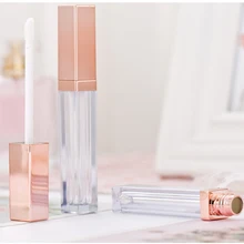 50 шт. 5 мл пустая бутылка для блеска для губ DIY контейнер для блеска для губ прозрачный многоразовые бутылки пустая бутылка для блеска для губ