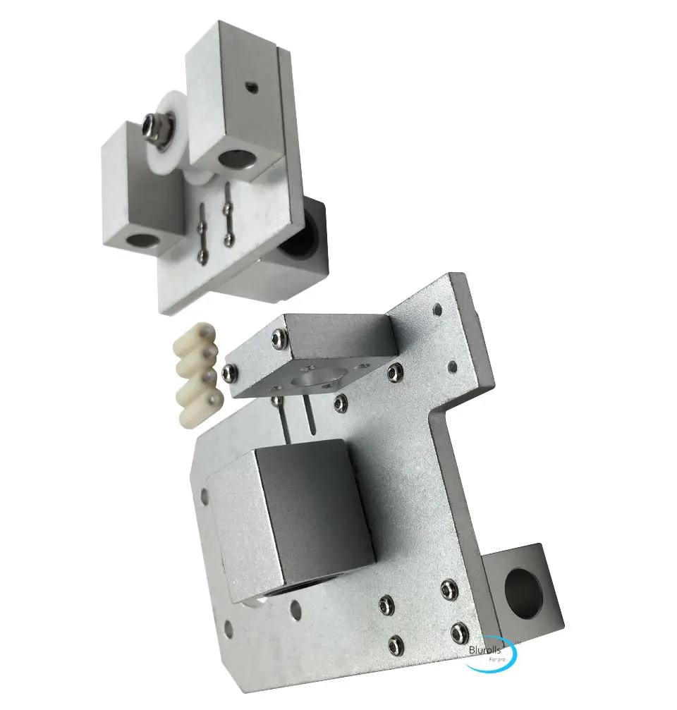Liga de Alumínio X-endidler + X-end Parafuso de Chumbo Prusa Retrabalho Impressora x Eixo Motor Kit - Conjunto Reprap Tr8 Ajustável i3 3d 7 Cheap Peças e acessórios em 3D