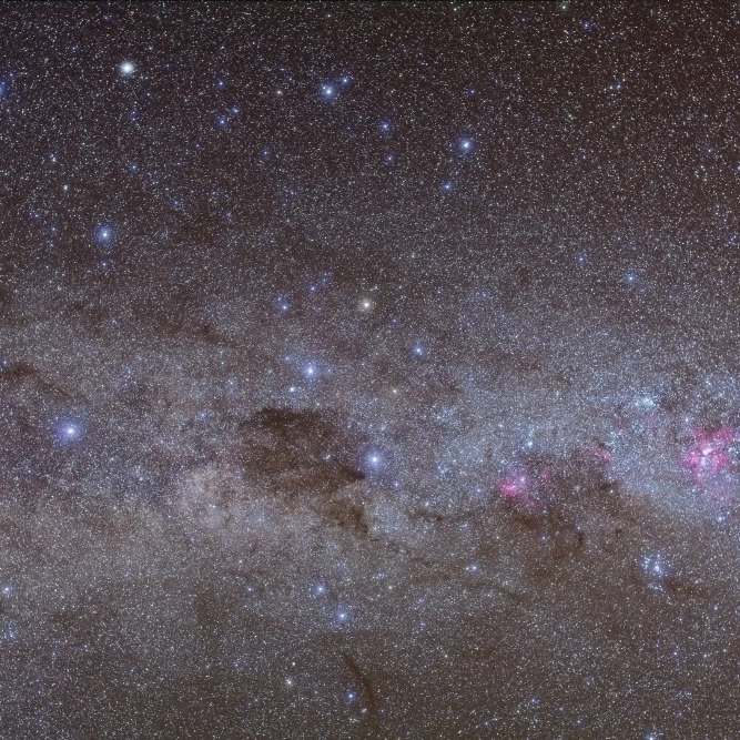 Southern Milky Way Poster Print (34 x 23)