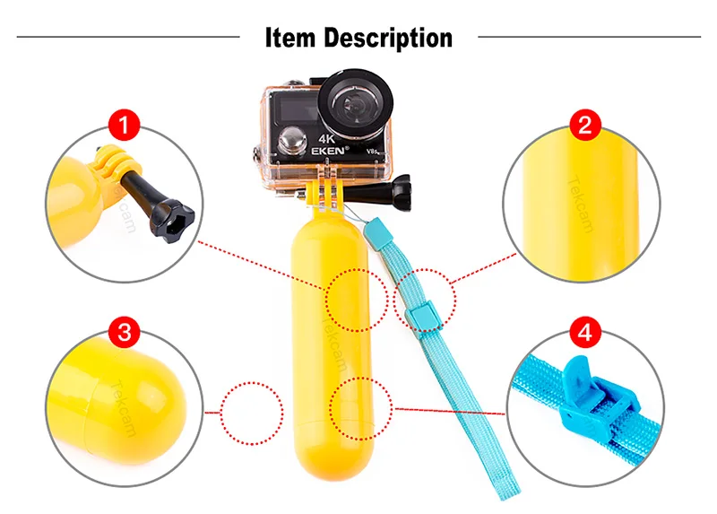 GOPRO FOATING HANDLE GRIP STICK2