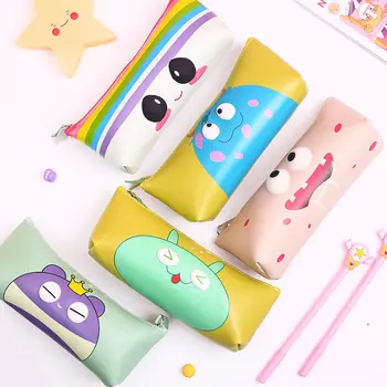 

Kawaii Animal Pencil Case Cartoon Panda Bear Pen Bag Box for Kids Gift Cosmetic Stationery Pouch School Supplies New Arrival