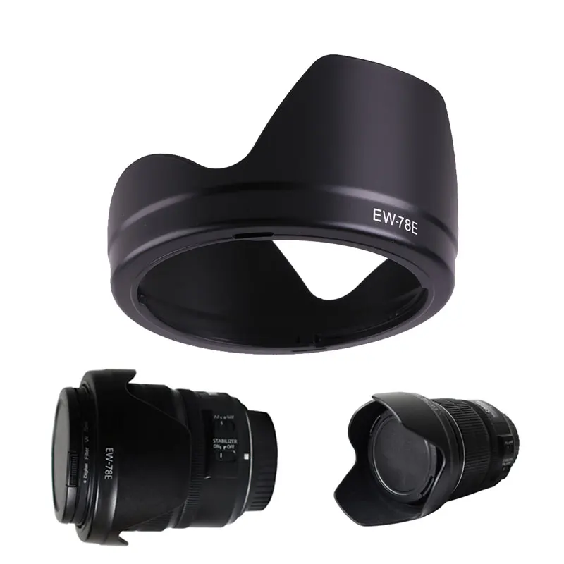 

EW78E EW-78E Bayonet Mount Lens Hood for Canon EF-S 15-85mm f/3.5-5.6 IS USM Lens