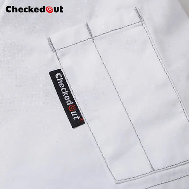 SUMMER new arrival high quality washable short-sleeve thin white chef uniform work wear