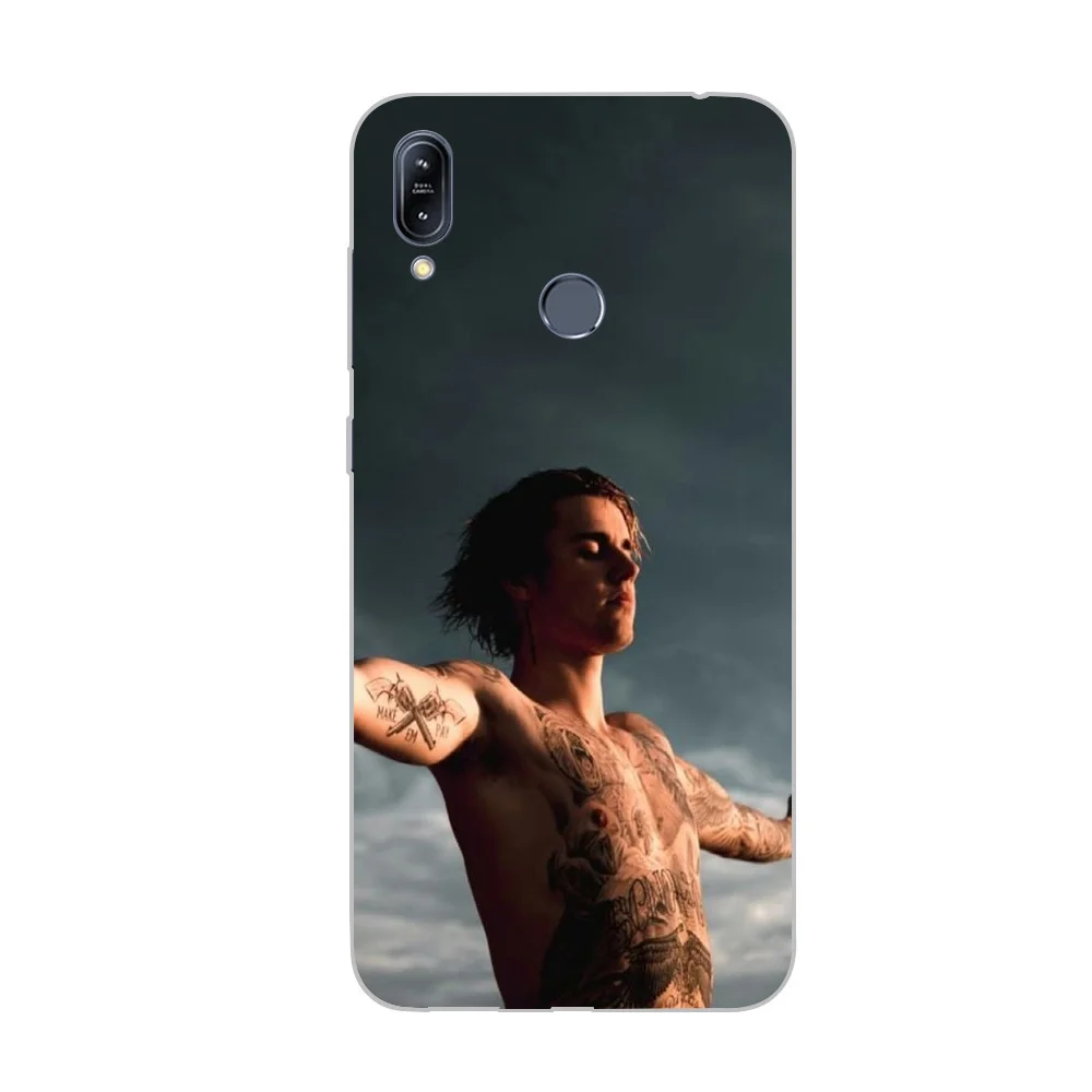 ciciber Justin Bieber for ASUS ZenFone Max Pro M2 ZB631KL ZB633KL Soft TPU Phone Case for Zenfone 3 Max Live GO ZC520TL ZB501KL