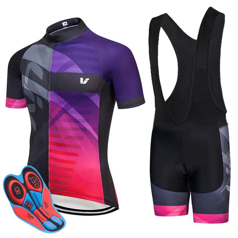 

new liv Summer Short Sleeve Cycling Jerseys Set MTB Bike Clothing Quick-Dry Racing Bicycle Clothes Ropa Ciclismo Cycling Suit