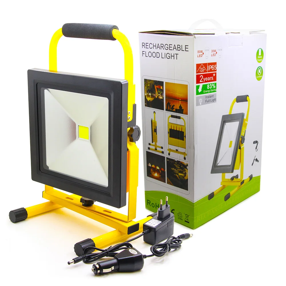 2018 Promotion New AC100 240v Flood Lights Rechargeable Led Floodlight
