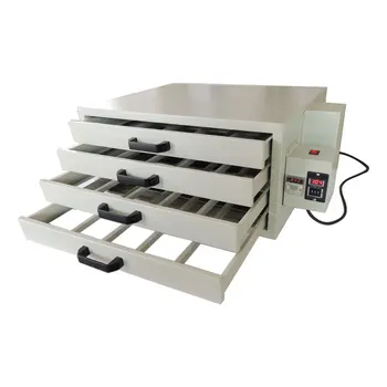 

110V 2000W 4 Layers Screen Printing Drying Cabinet Drying Area 25 x 21in Screen Press Warming Machine