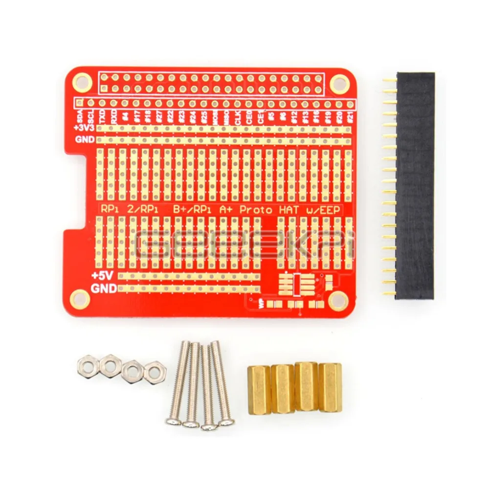 

GeeekPi DIY Proto Hat Shield for Raspberry Pi 3 / 2 Model B