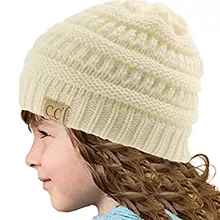 

8 Colors Winter Child Girls Boys Knitted Skullies Beanies for Kids Warm Knit Hat Fashion 2017 Knitting Cap Outfit Female