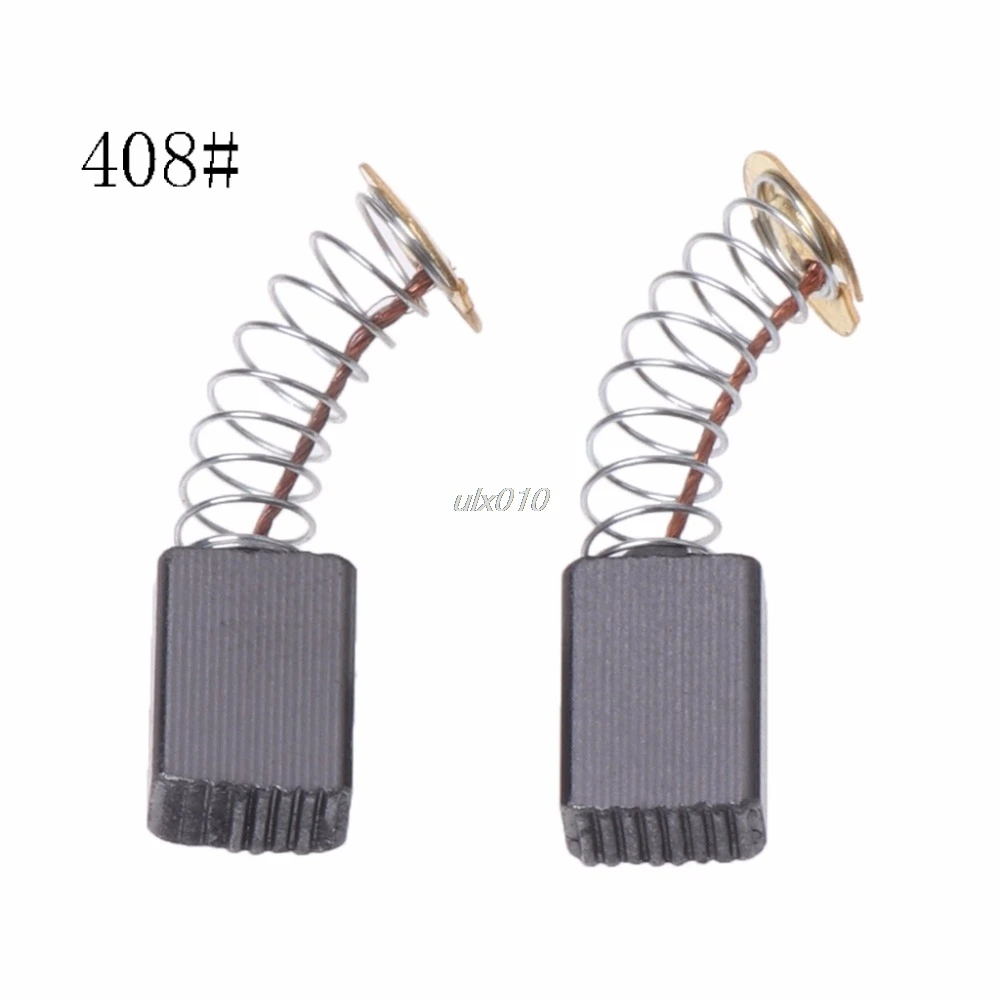 

2Pcs Electric Drill Carbon Brush Spare Part For DEWALT BOSCH MAKITA ElectricTool 408# G09 Whosale&DropShip